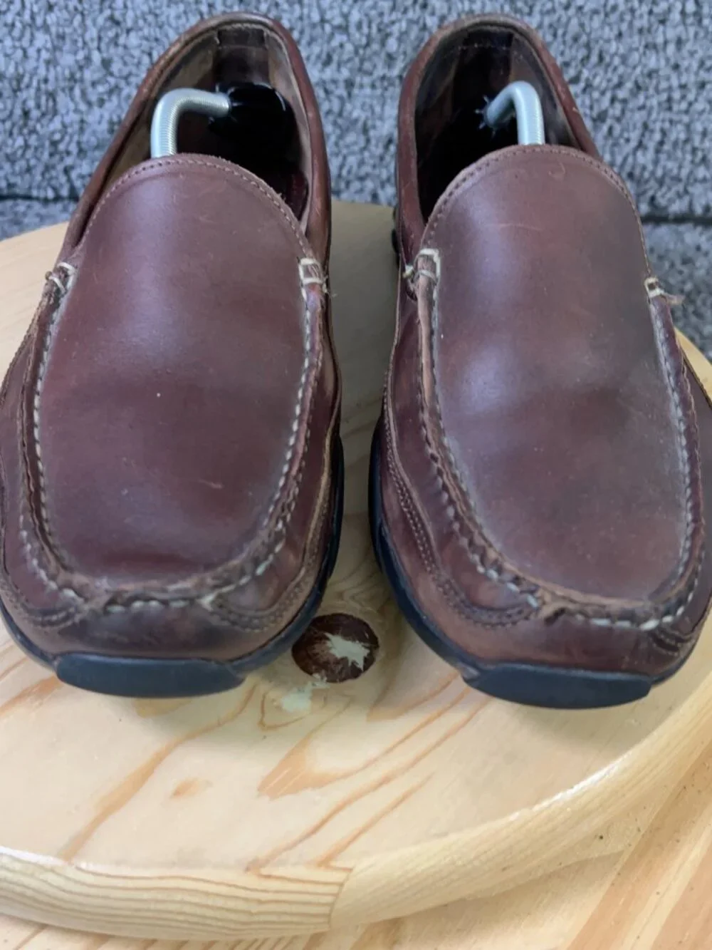 Allen Edmonds Shoes Boulder Driving Moccasin Mens Size 12 Brown Leather Slip On